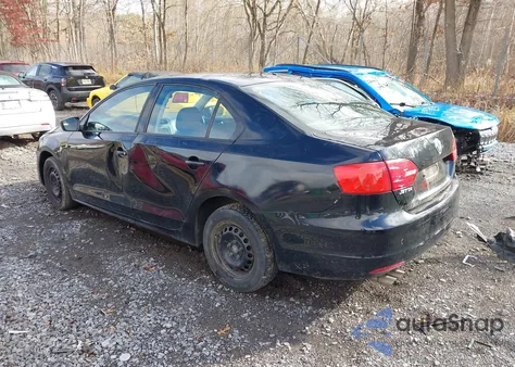 2012 Volkswagen Jetta 2.0L S from USA, damaged, VIN 3VW2K7AJ3CM313027